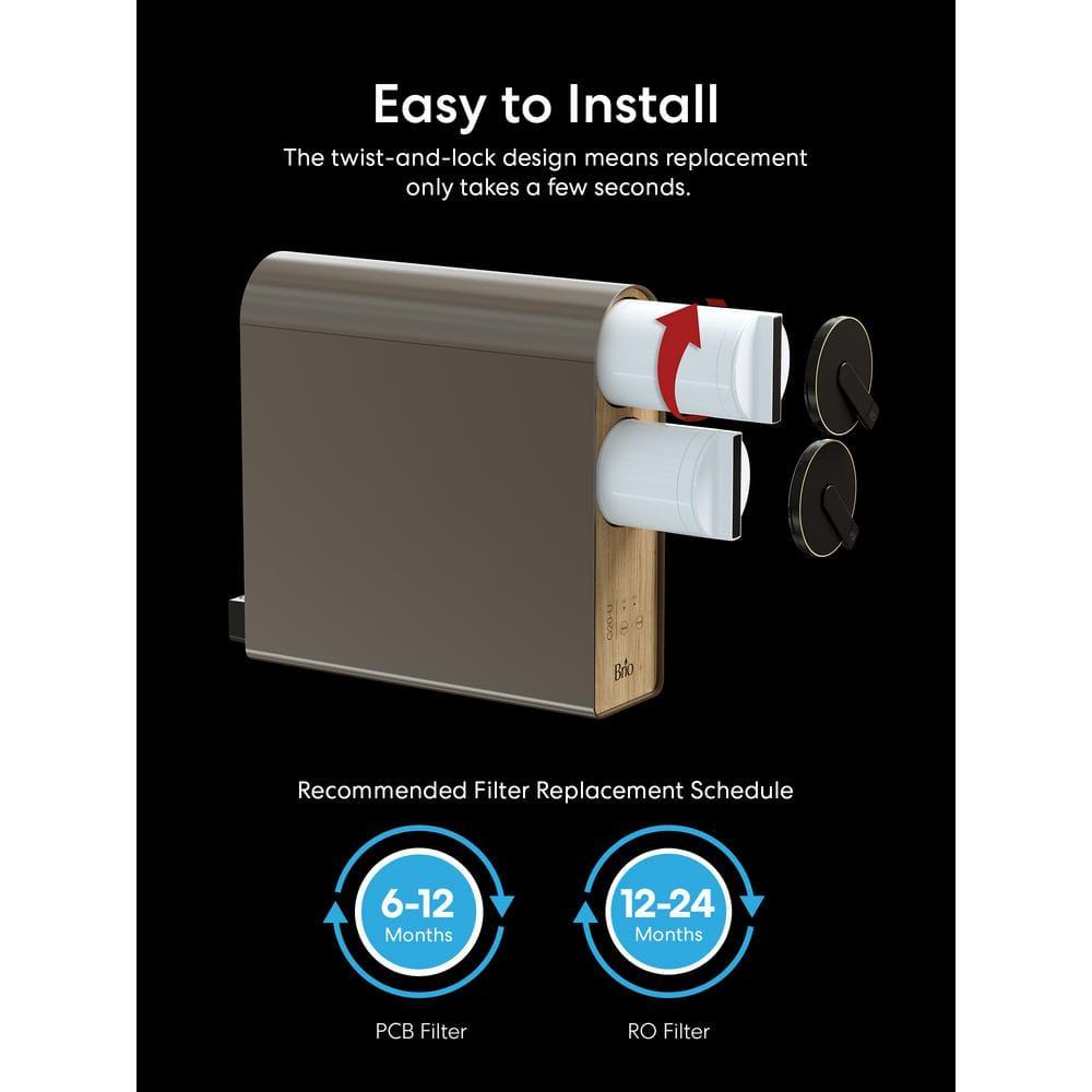 Brio Reverse Osmosis Membrane Replacement for ROSL700, ROSL700BLK, ROSL700WHT, Piece Count 1