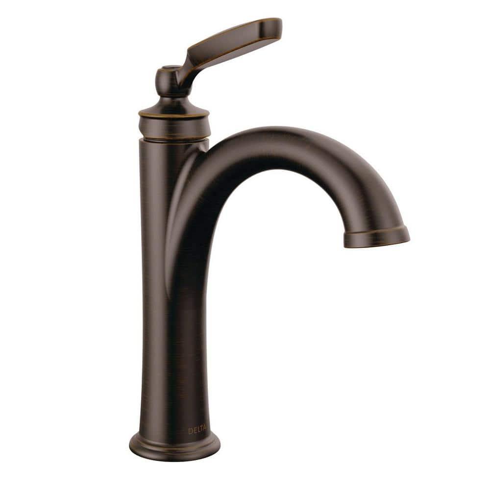 Woodhurst Single Hole Bathroom Faucet with Drain Assembly