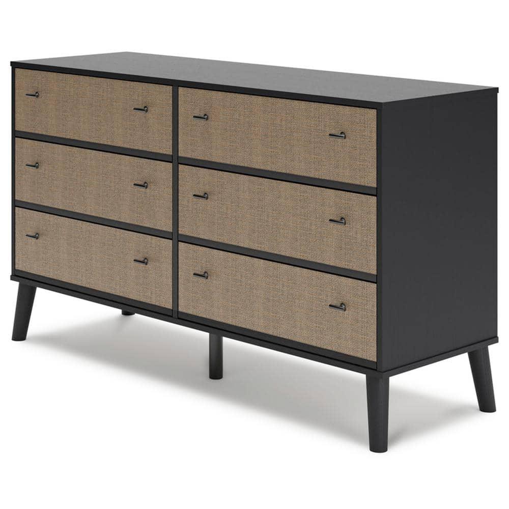 Signature Design by Ashley Contemporary Charlang Chest of Drawers, Two-tone