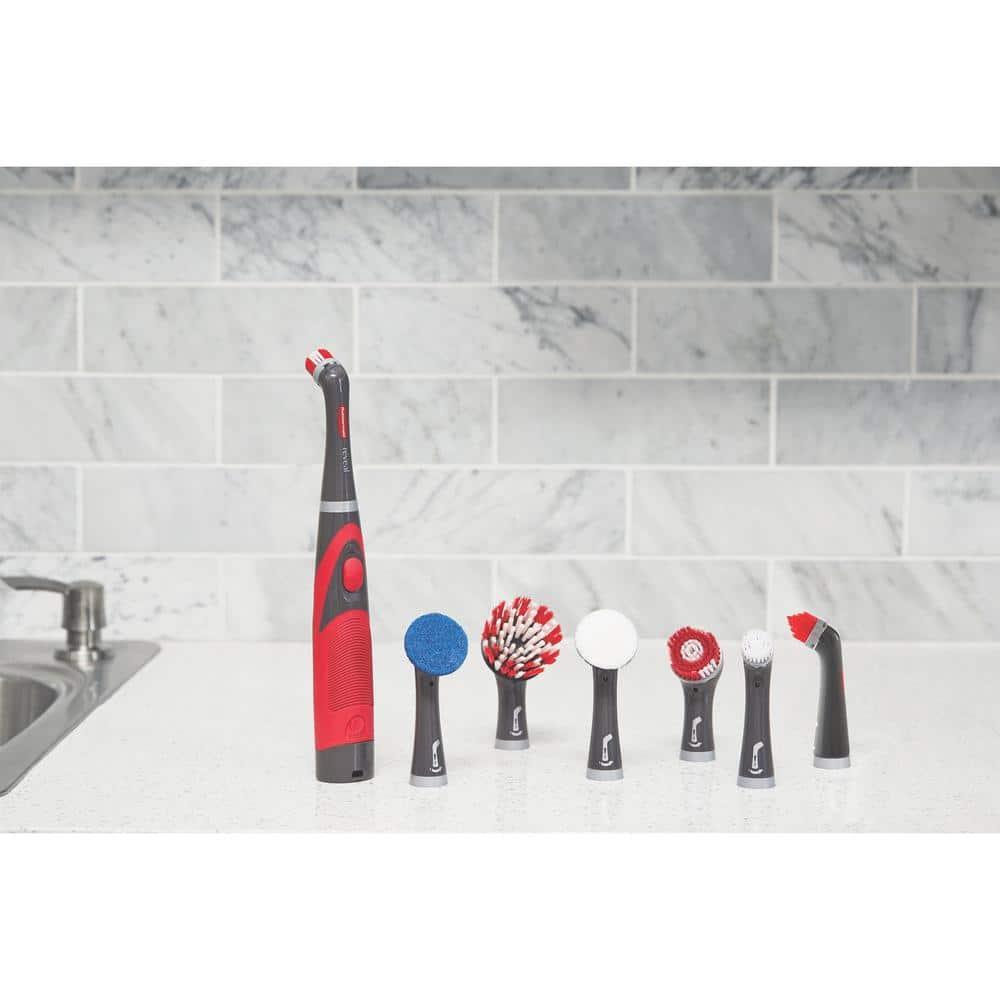 Rubbermaid Power Scrubber - 18pc