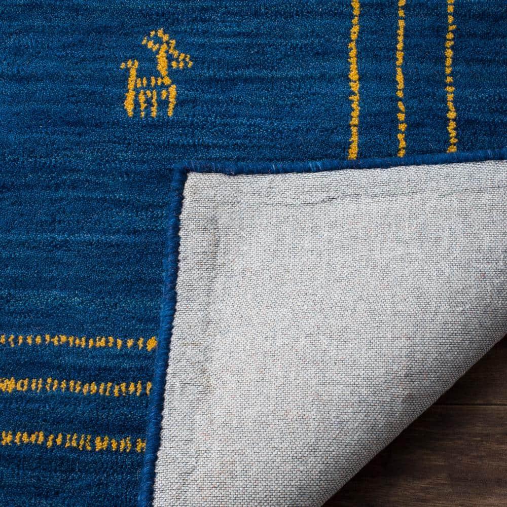 Himalaya HIM588 Hand Loomed Area Rug - Blue/Multi - 8'x10' - Safavieh.