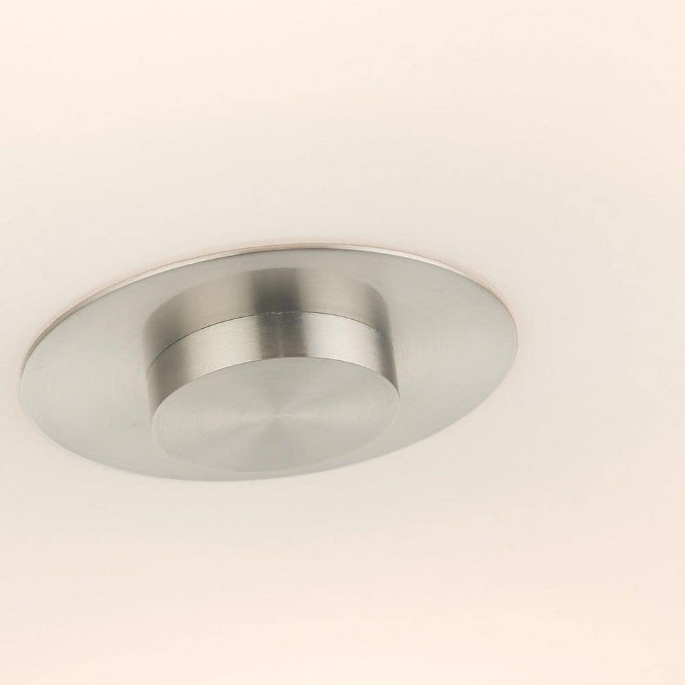 Livex Lighting Meridian 6 - Light Semi-Flush Mount in  Brushed Nickel