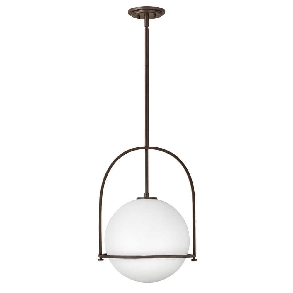 Arie Single Light Glass Dimmable Pendant