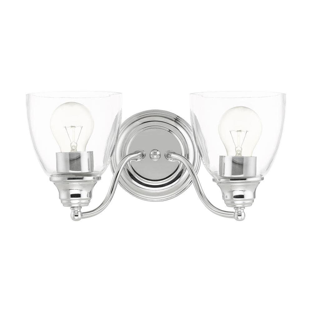 Livex Lighting Montgomery 2 - Light Vanity in Polished Chrome