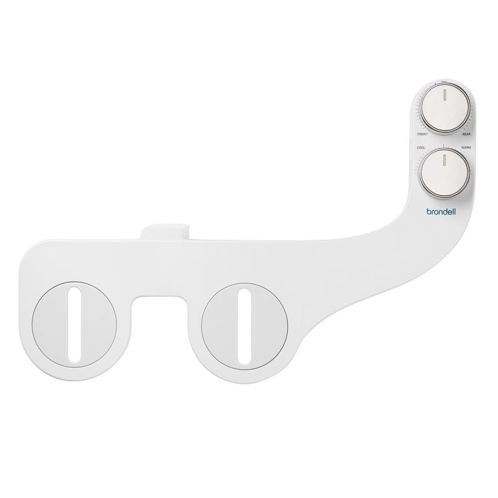 Brondell FSR-25 FSR-25 Freshspa Comfort+ Bidet Attachment, Dual Temp, Dual Nozzles