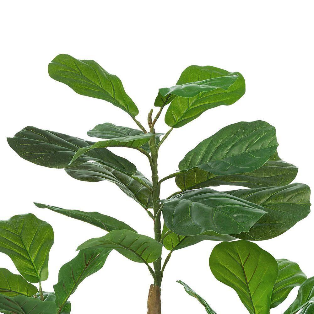 Artificial Fiddle Leaf Fig Plant in Planter (Set of 2)
