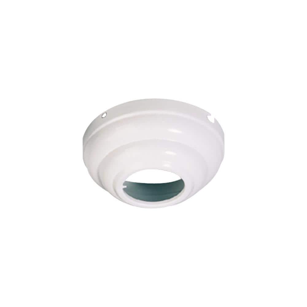 Generation Lighting 3.25-in White Steel Indoor Angle Mount Capable Mounting hardware