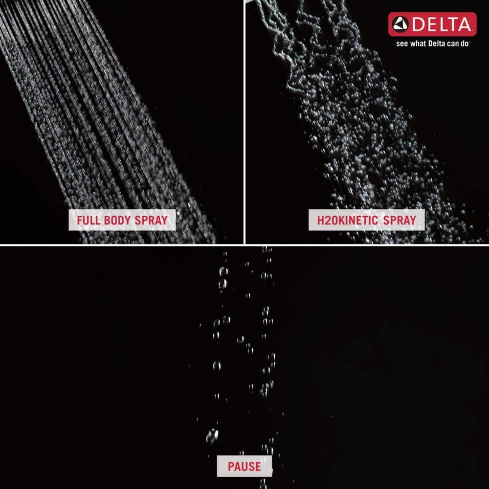 Universal Showering Components Shower Head in Matte Black