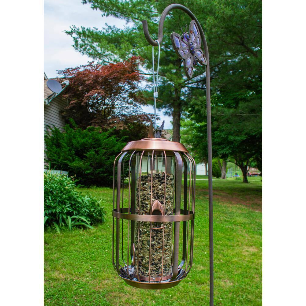 Outdoor Leisure Products Metal Hanging Decorative Bird Feeder