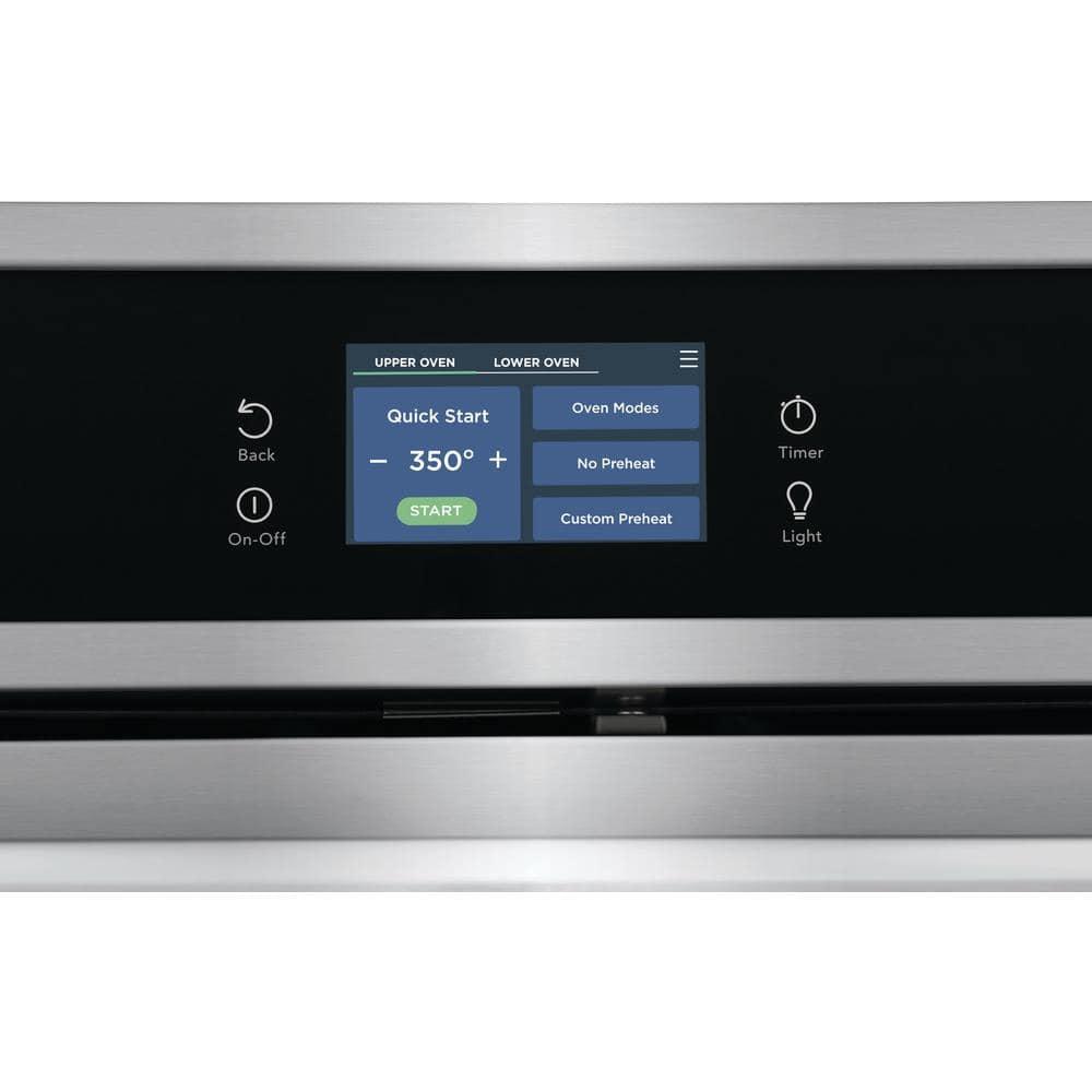Stainless Steel Double Electric Wall Oven with Convection