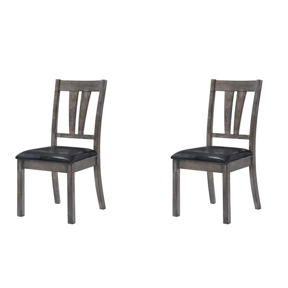 Grayson Fan Back Chair Gray Oak - Picket House Furnishings