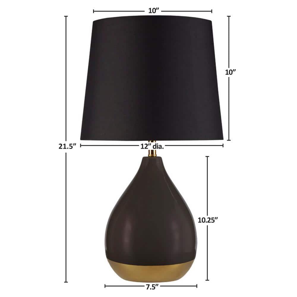 Hokku Designs 2-Tone Ceramic Table Lamp Set Of 2 See Below