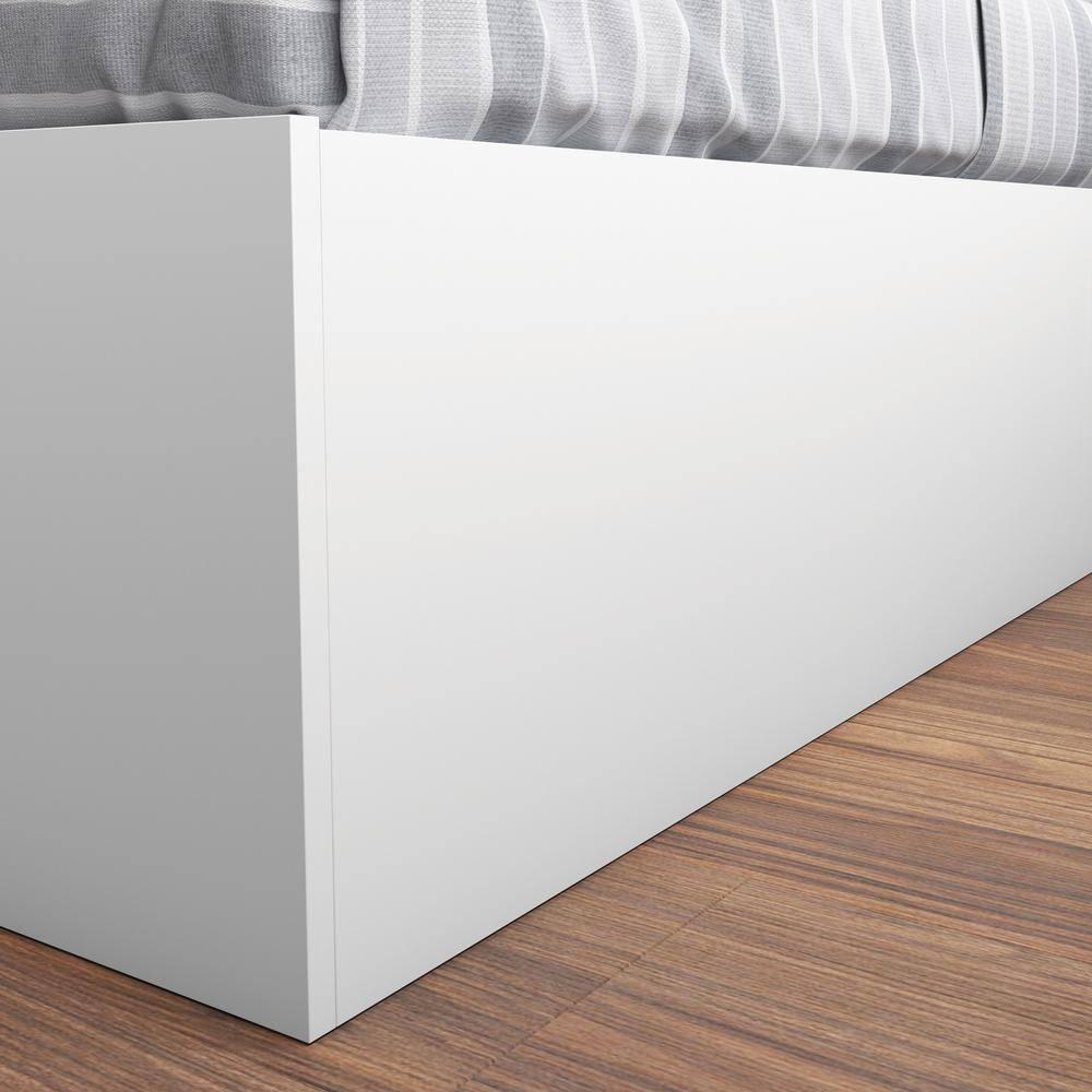 Sauder Cottage Road Mates Twin Bed, White Finish