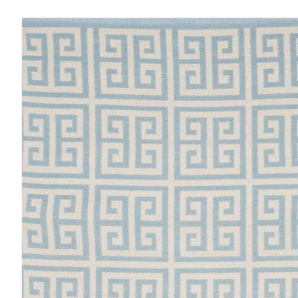 Montauk MTK724 Hand Woven Area Rug - Light Blue/Ivory - 8'x10' - Safavieh.