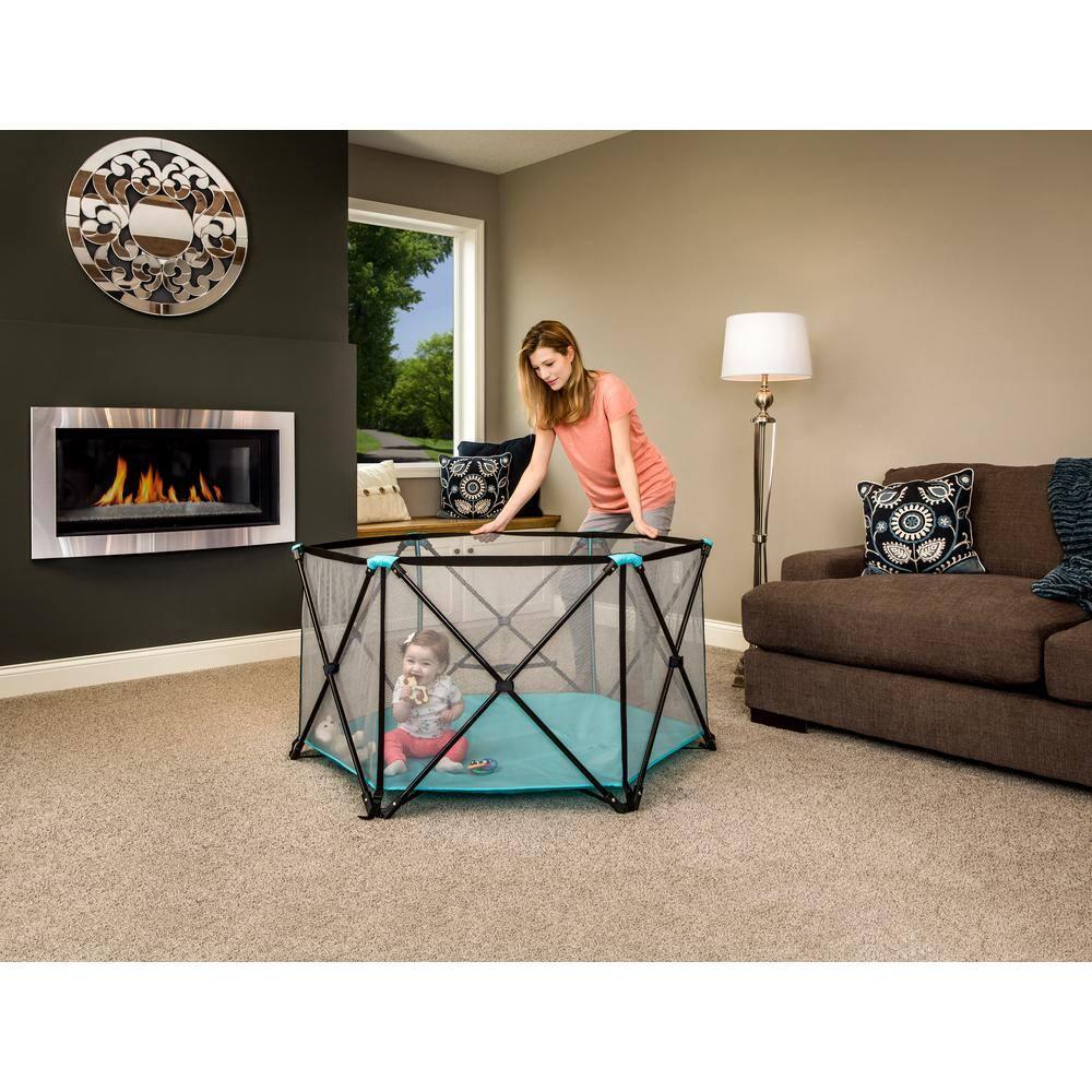 My 6 Panel Portable 48" x 48" Indoor/Outdoor Steel Pop-Up Play Tent