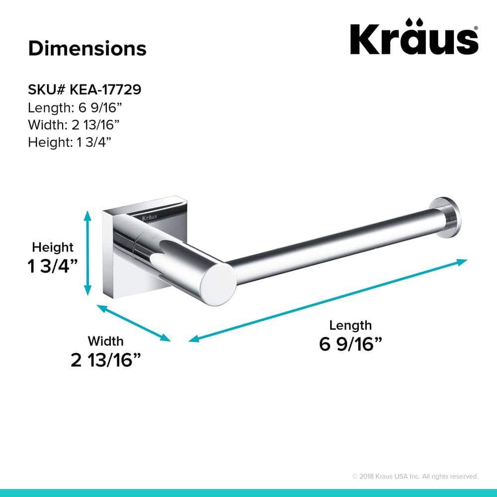 Ventus Bathroom Wall Mount Toilet Paper Holder