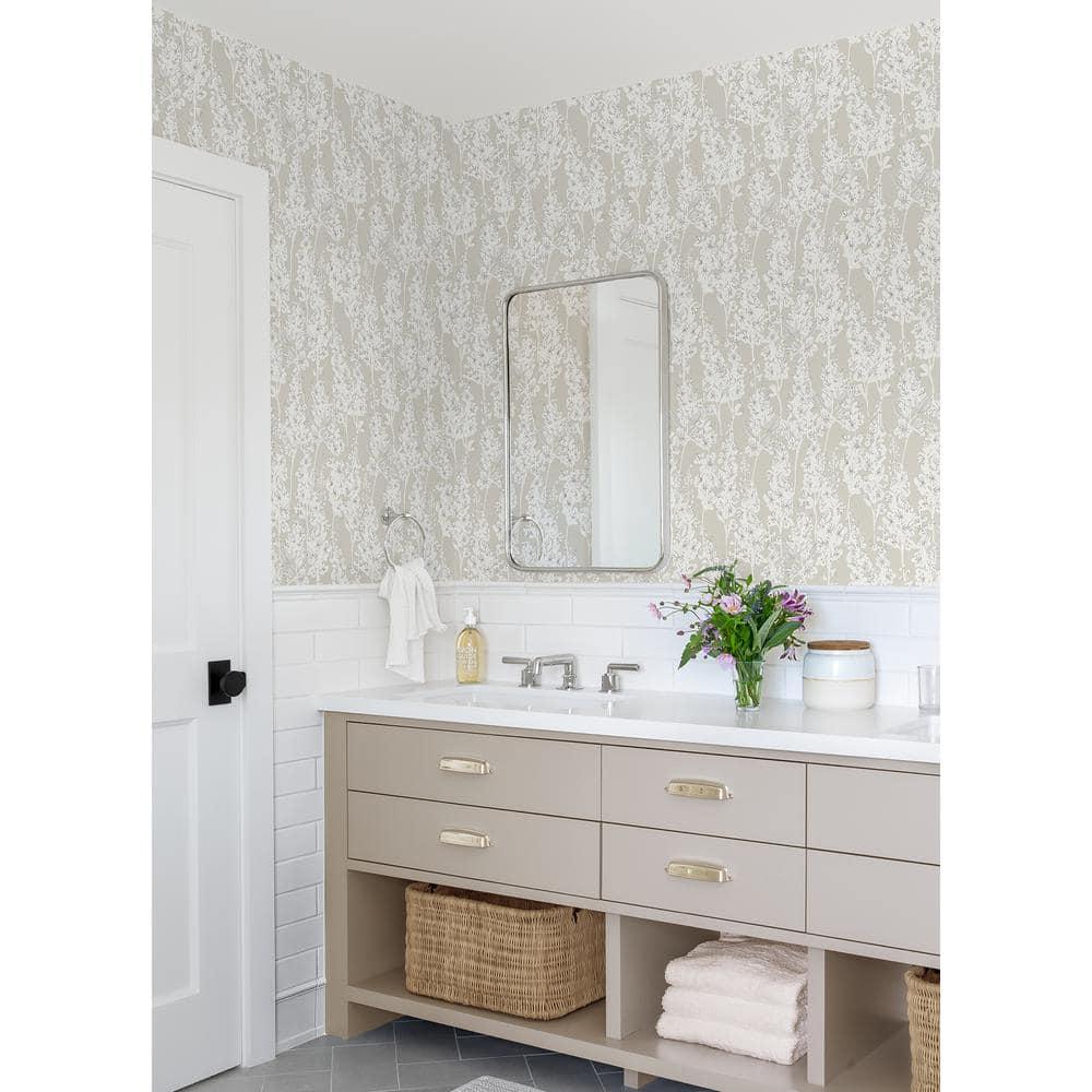 Larkspur 18' L x 20.5" W Peel and Stick Wallpaper Roll