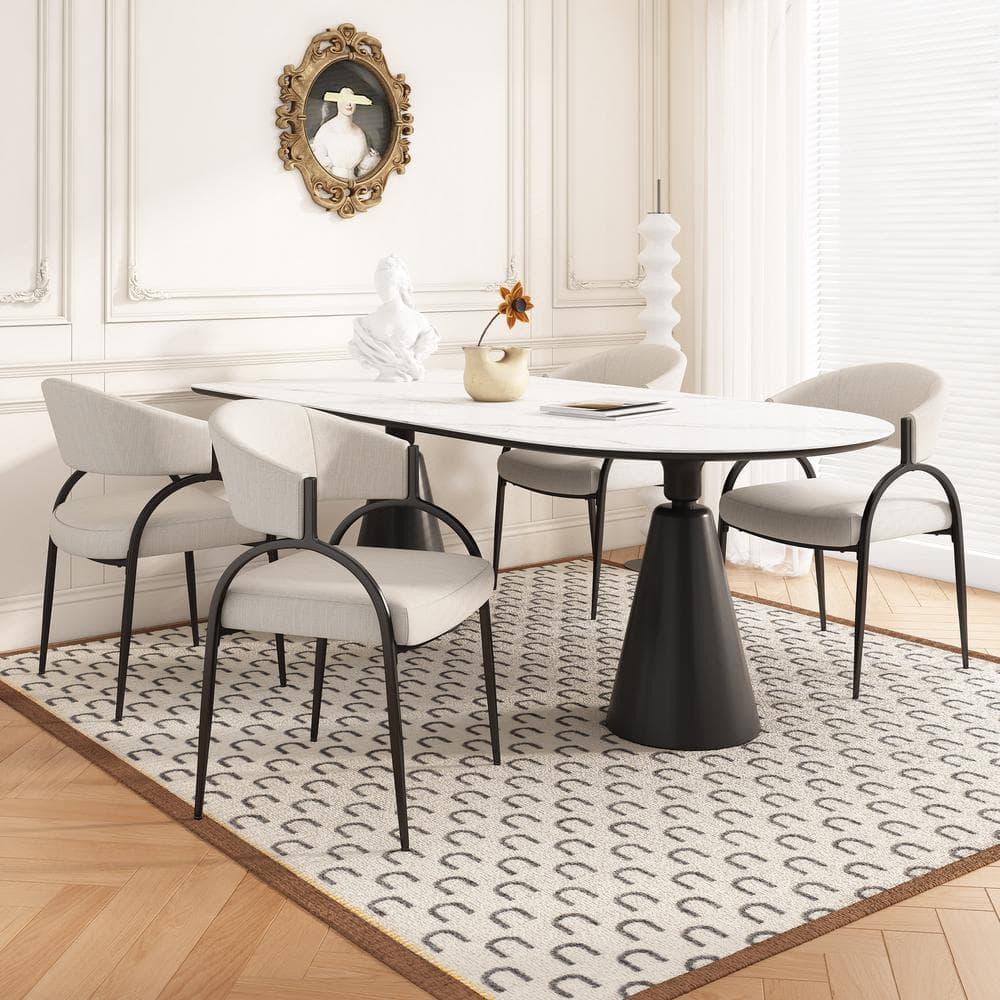 Christopher Knight Home Marvin Marvin Fabric Upholstered Dining Chairs (Set of 4)