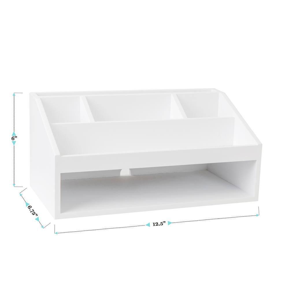 Martha Stewart Thomas Martha Stewart Wooden Office Desktop Organizer