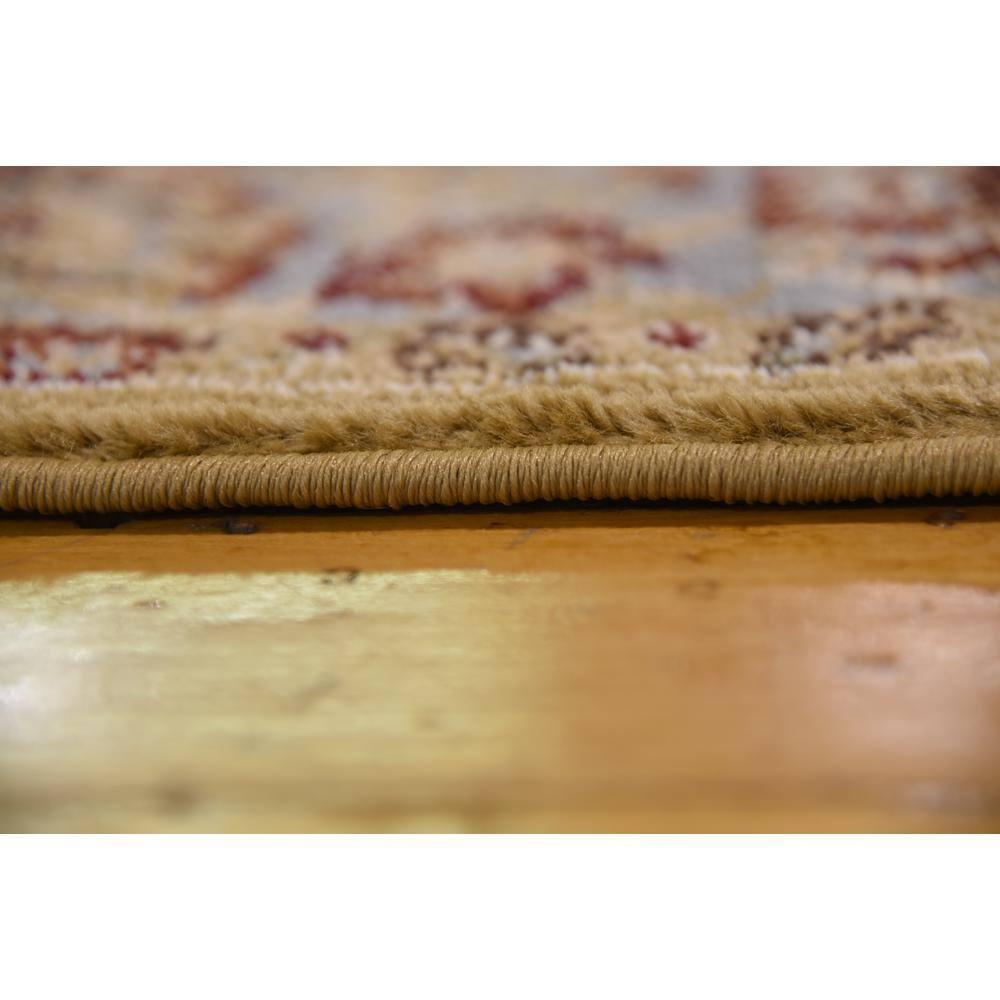 Unique Loom 3' 3 x 5' 3 Dark Yellow Voyage Asheville Area Rug