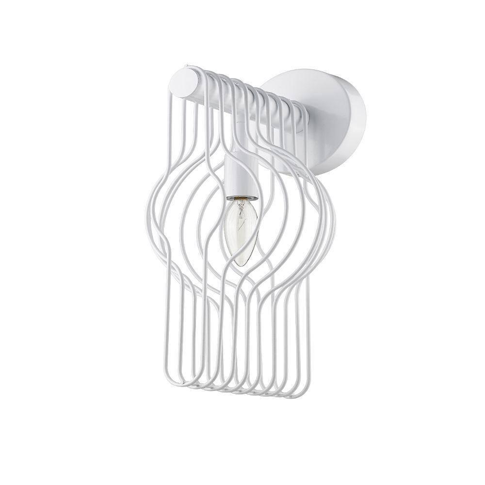 Z-Lite Contour 1 - Light Wall Light in  White