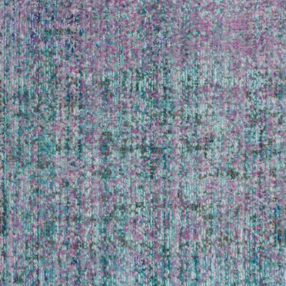 Valencia VAL203 Power Loomed Indoor Accent Rug - Turquoise/Multi - 3'x5' - Safavieh