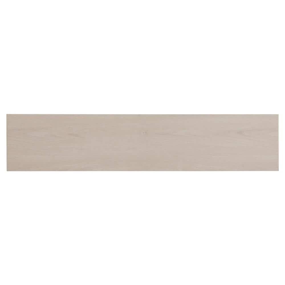 Evelyn&Zoe Modern/Contemporary 56" Wide Alder White Console Table