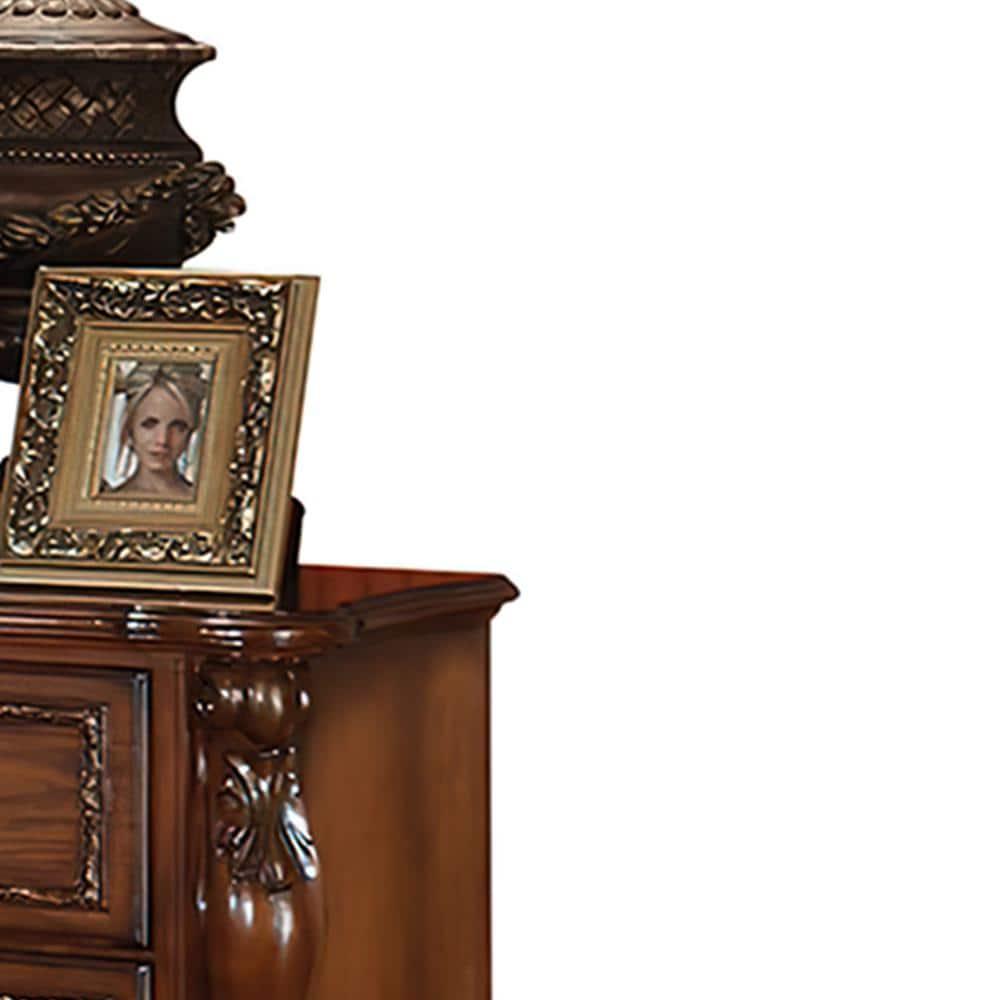 Andrew Home Studio Posidon 2 Drawer Nightstand & Reviews | Wayfair