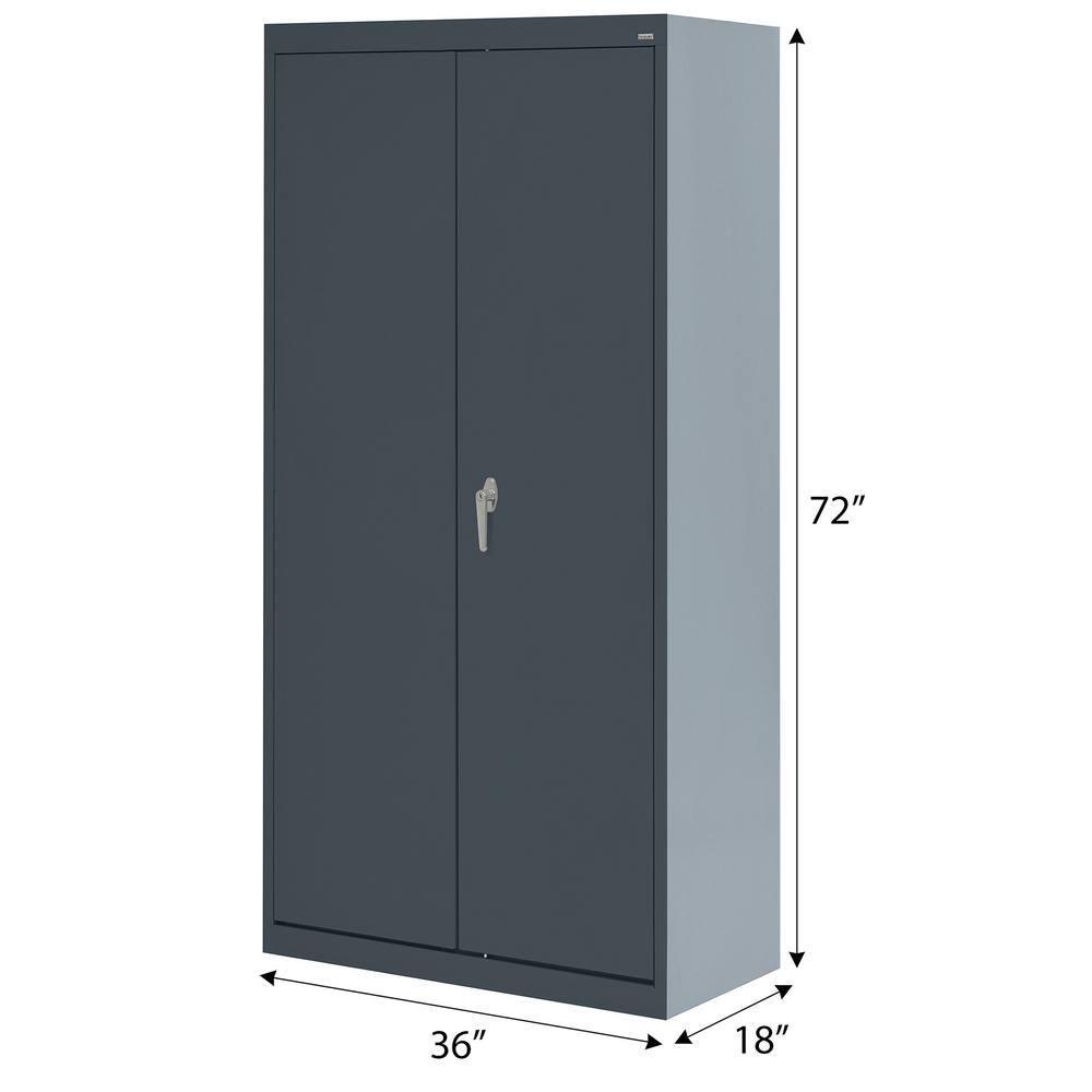 Classic Plus Sandusky Lee Classic 36" L x 18" W x 72" H Steel Garage Storage Cabinet by Sandusky