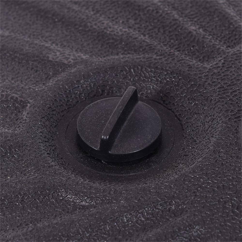 Costway 20'' Round 23L Water Filled Umbrella Base Stand Self-filled Patio Furniture Black
