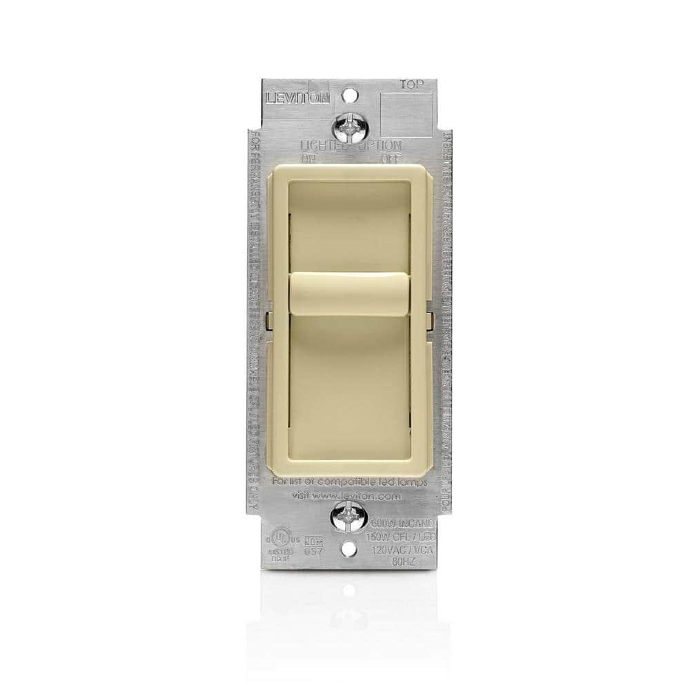 Tamper Resistant Slide Single Pole Dimmer