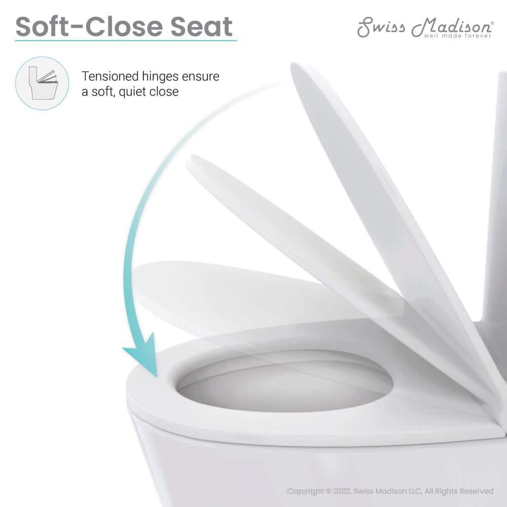 St. Tropez One Piece Elongated Toilet Dual Vortex Flush