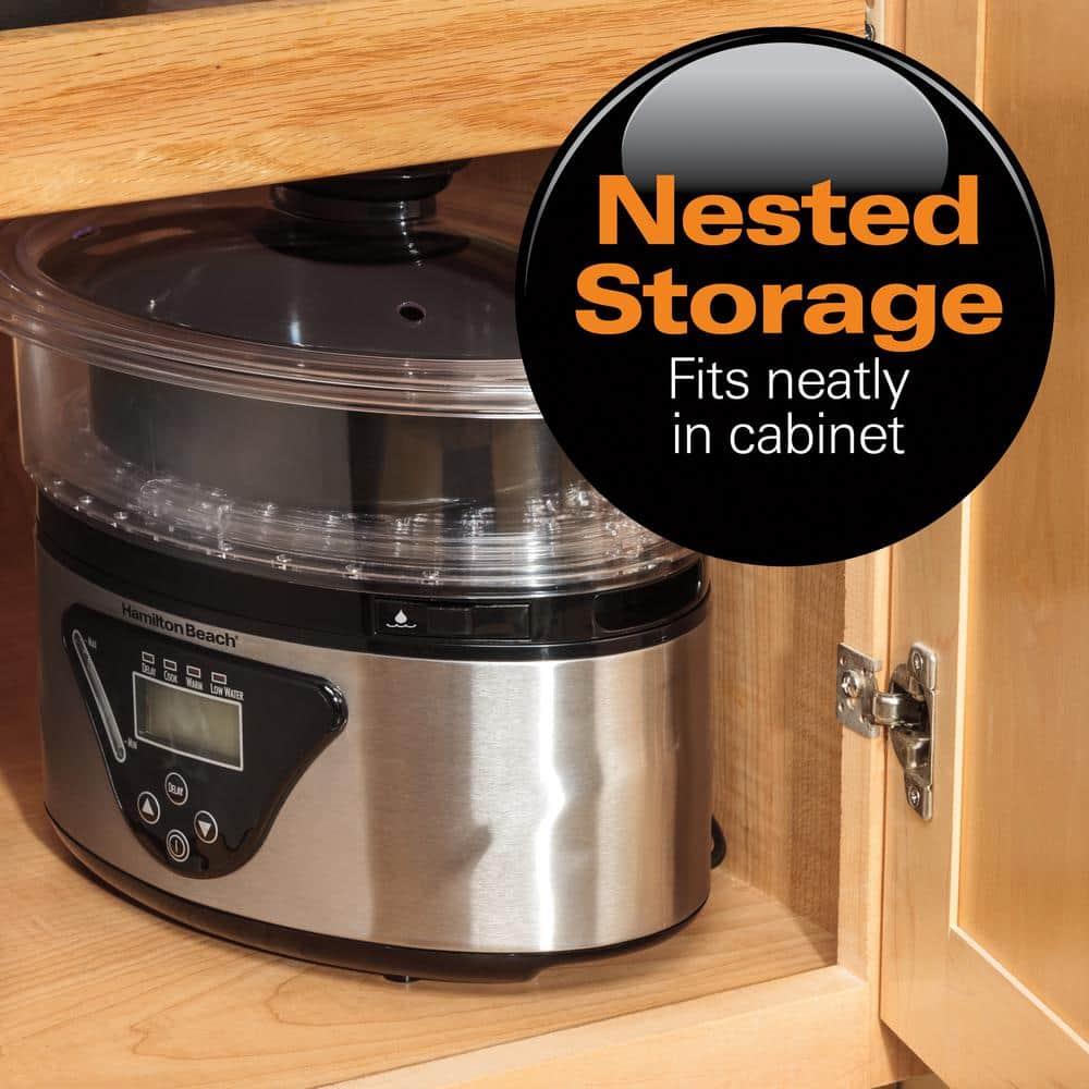 Hamilton Beach 5.5 Quart Digital Steamer