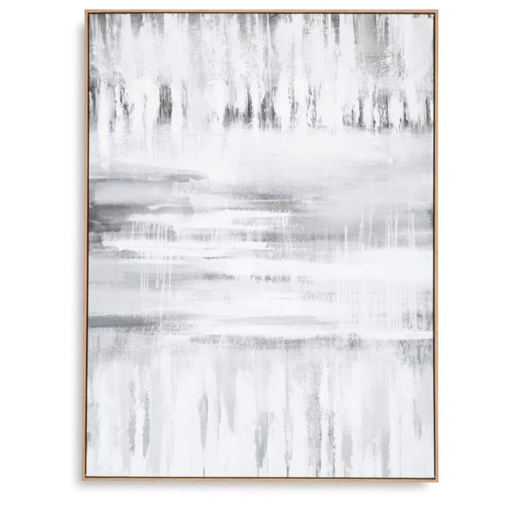 Signature Design by Ashley Estonbrook Wall Art, Gray & White
