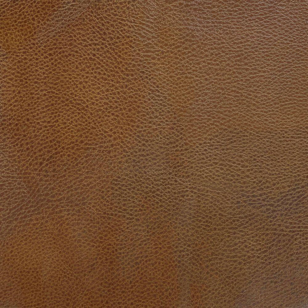 Modern Channel Ottoman Brown - HomePop: Faux Leather, Tufted, No Assembly Required