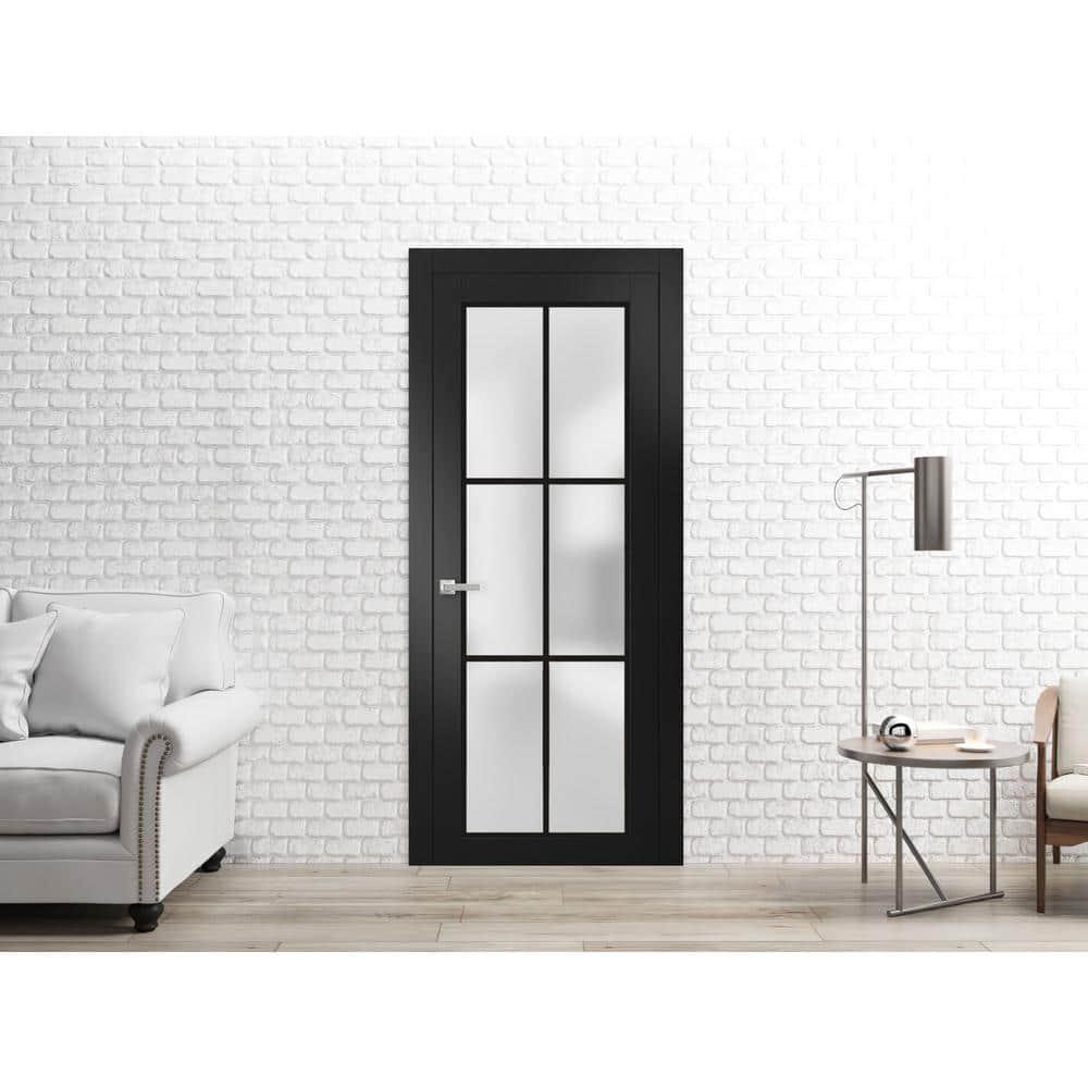 Solid Wood Paneled French Doors