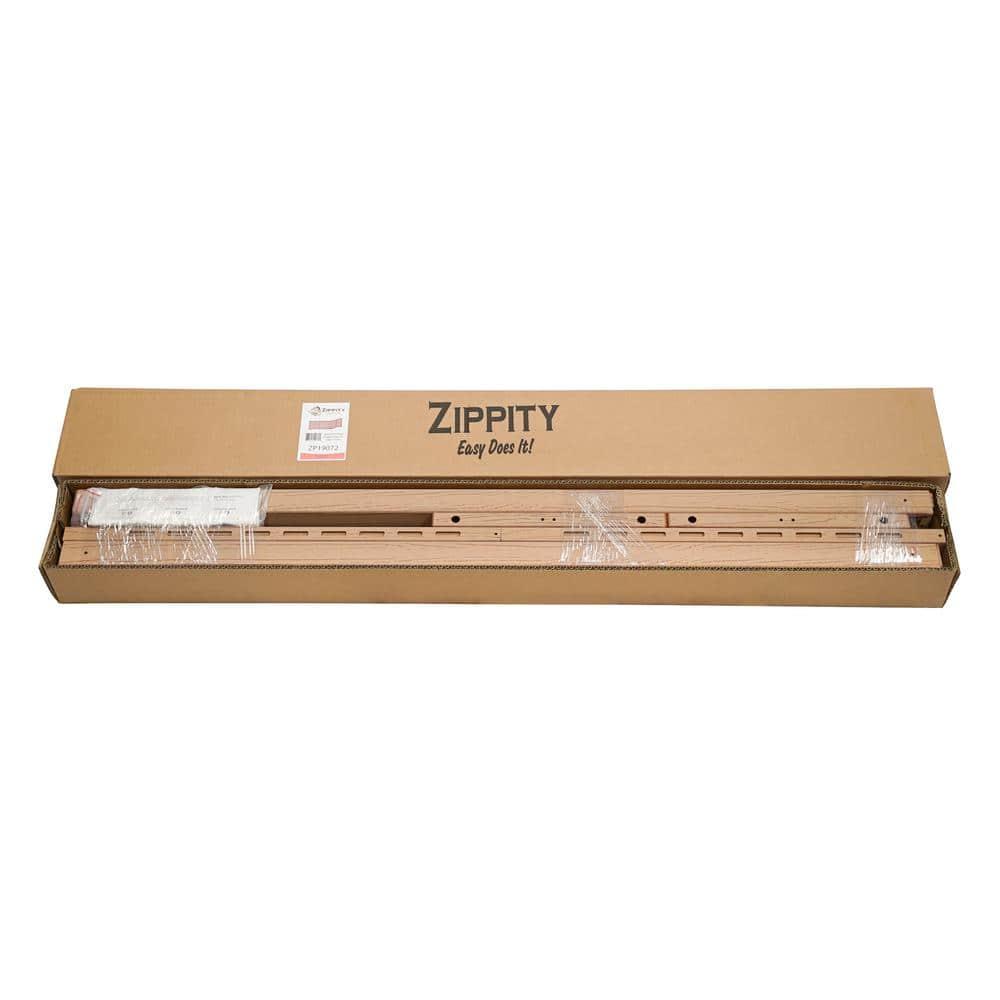 Zippity Outdoor Products 22in H x 44in W (2 Panels) Freestanding Zippity Portable Puppy Fence Kit, Cedar Color Dog Puppy Playpen, Dog Fence Outdoor for Yard, Vinyl Picket Outdoor Dog Fence, Dog Play Pen Indoors, ZP19072