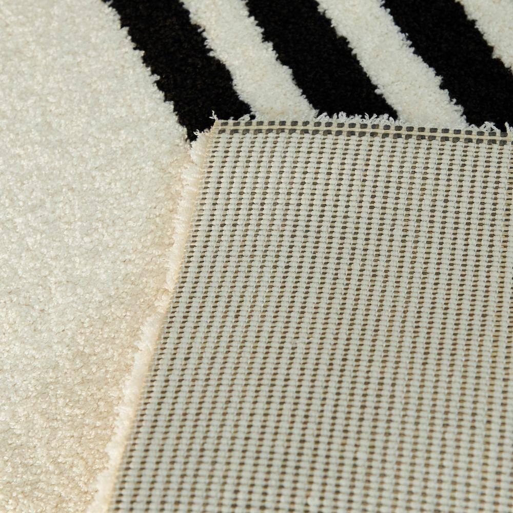 Balta Rugs 7'10"x10' Anscombe Contemporary Stripe Rug White