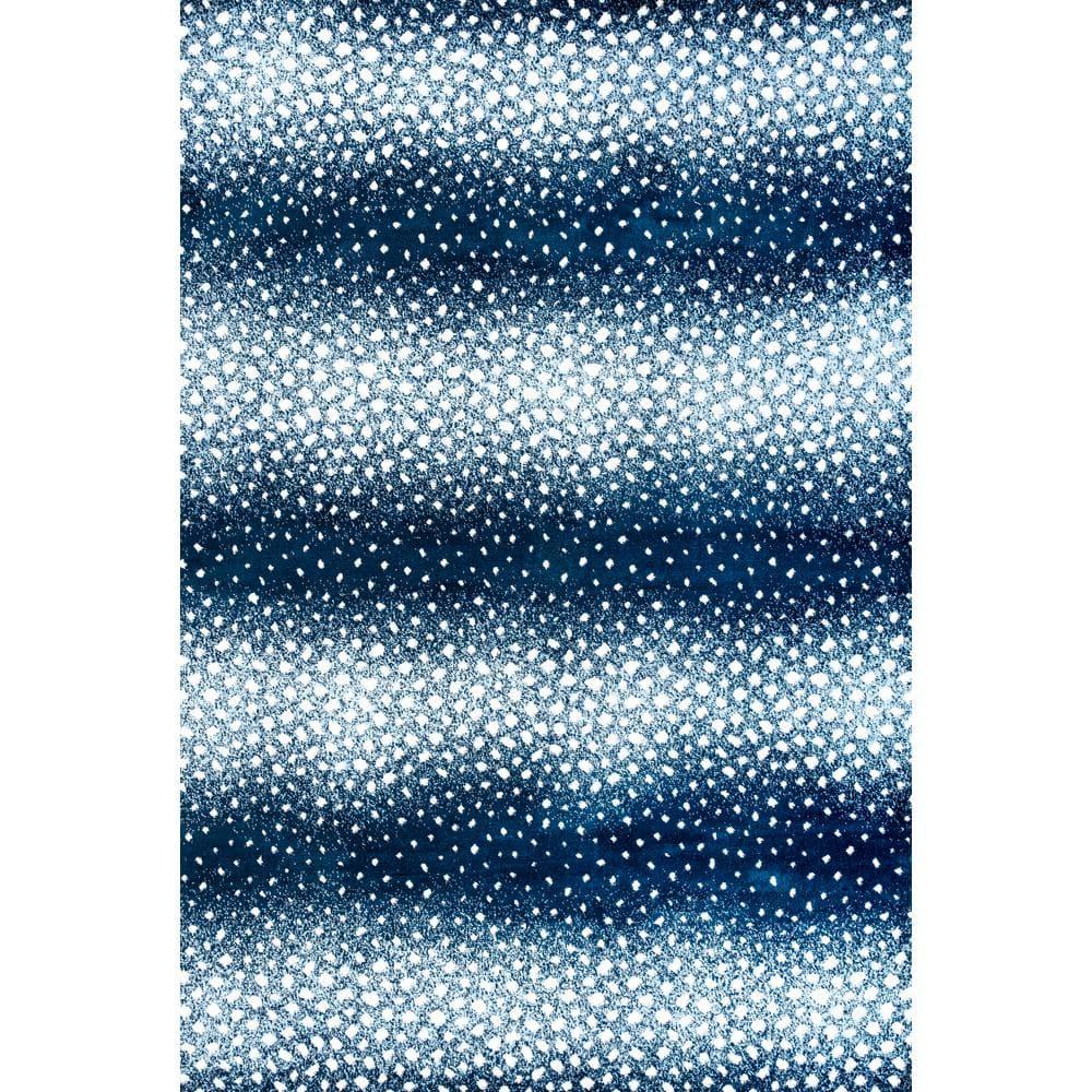 4'x 6' Antelope Modern Animal Area Rug, Navy/Cream - JONATHAN Y