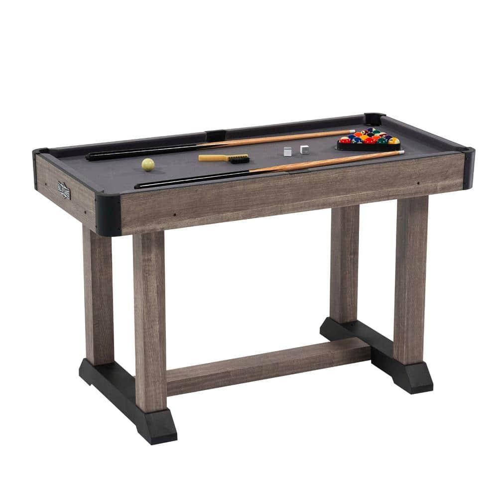 Hall of Games Charleston 4' Pool Table with Playing Accessories