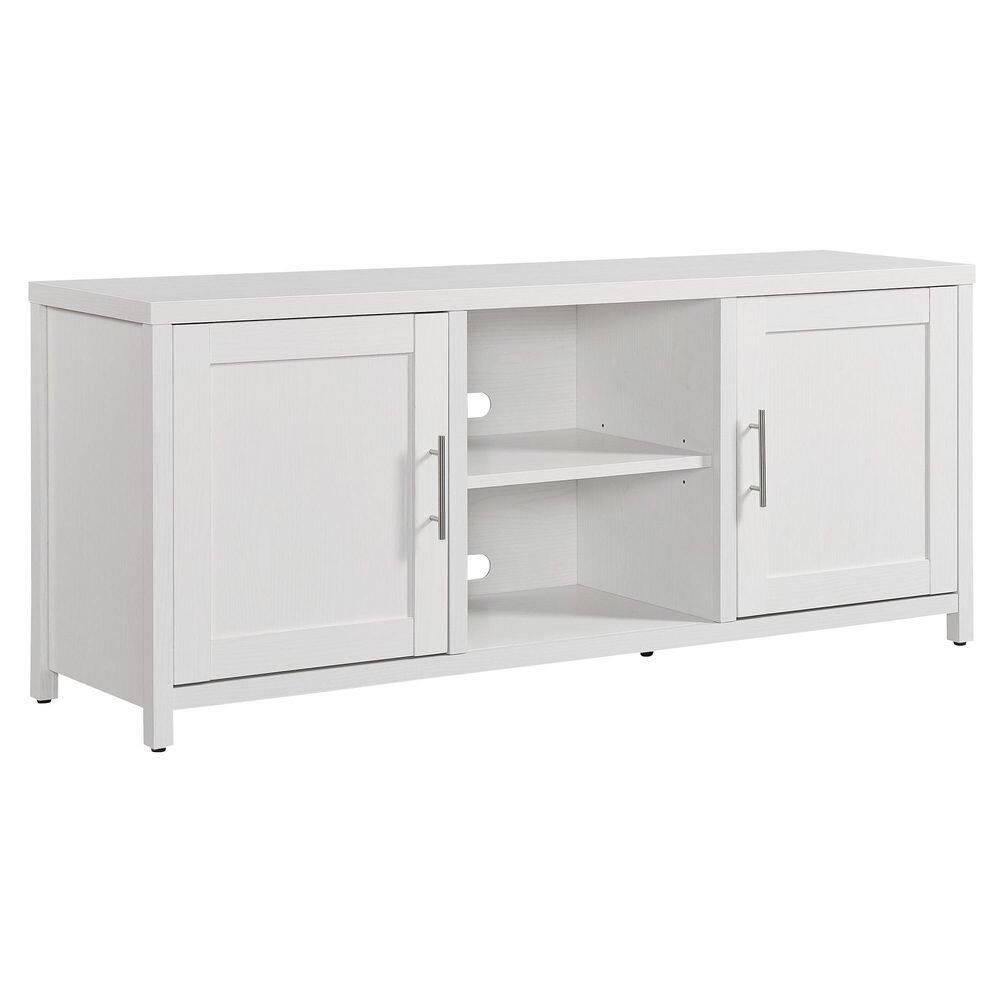 Evelyn&Zoe Strahm Rectangular TV Stand for TV's up to 65", White