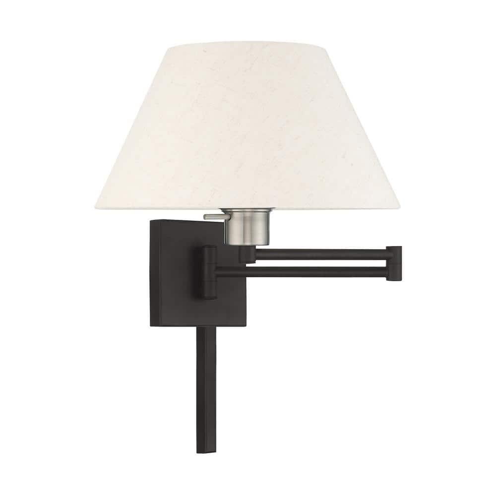Livex Lighting 1 - Light Wall Light in  Black