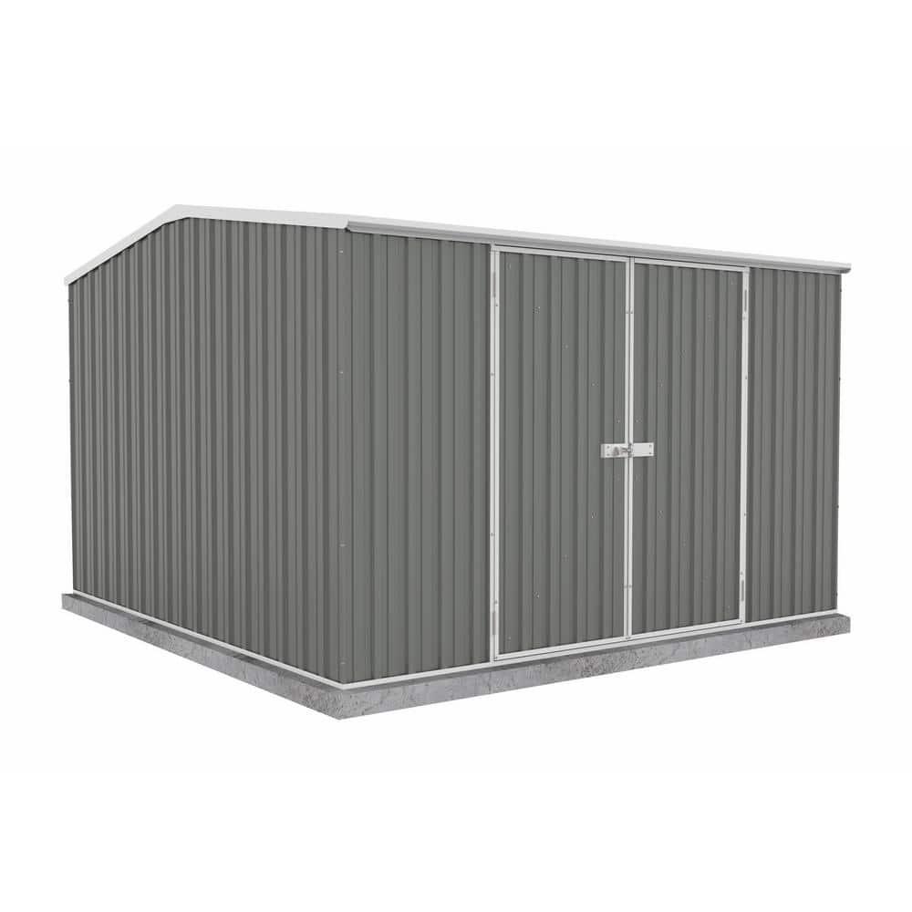 Absco Premier 10 ft. W x 10 ft. D Metal Storage Shed