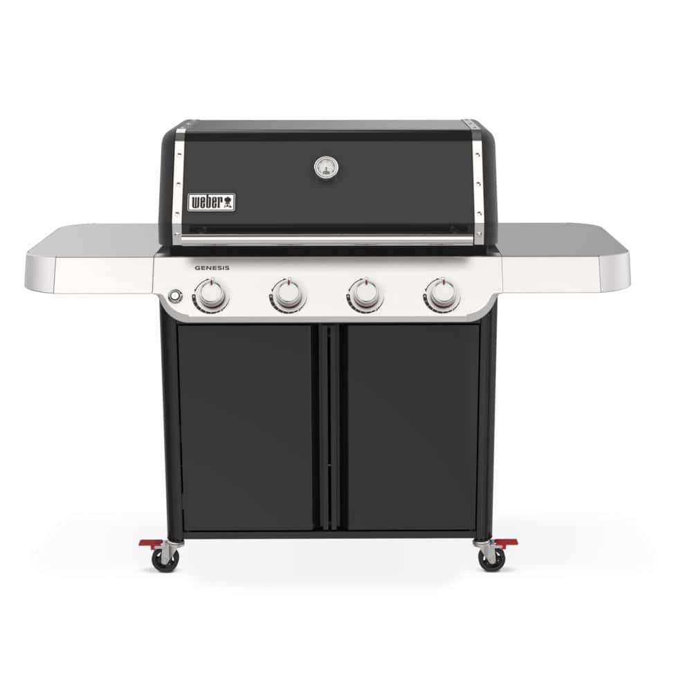 Weber Genesis E-415 Liquid Propane Gas Grill, Black