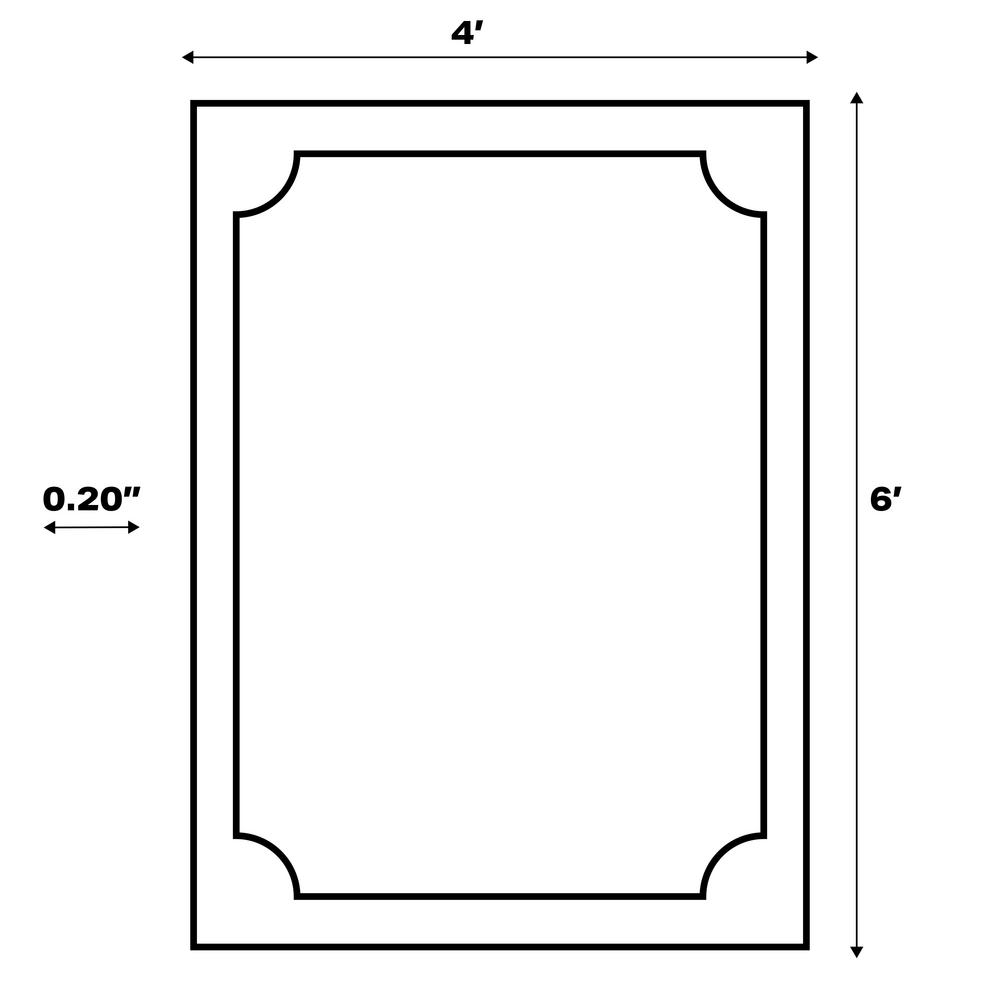 Sabine Traditional Farmhouse Bold Gingham Turquoise/Cream 4 ft. x 6 ft. Indoor/Outdoor Area Rug
