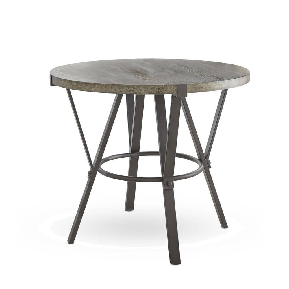 Steve Silver Co. Portland Round Counter Table Gray
