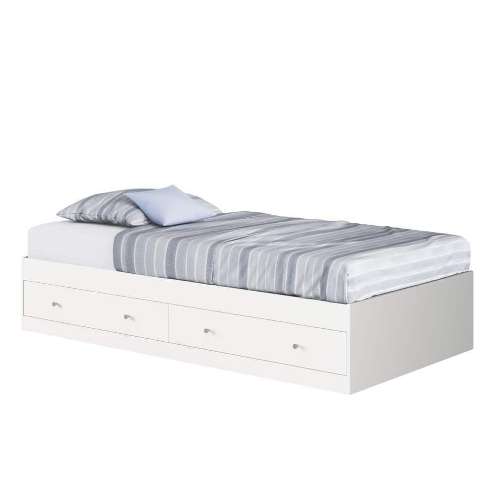 Sauder Cottage Road Mates Twin Bed, White Finish