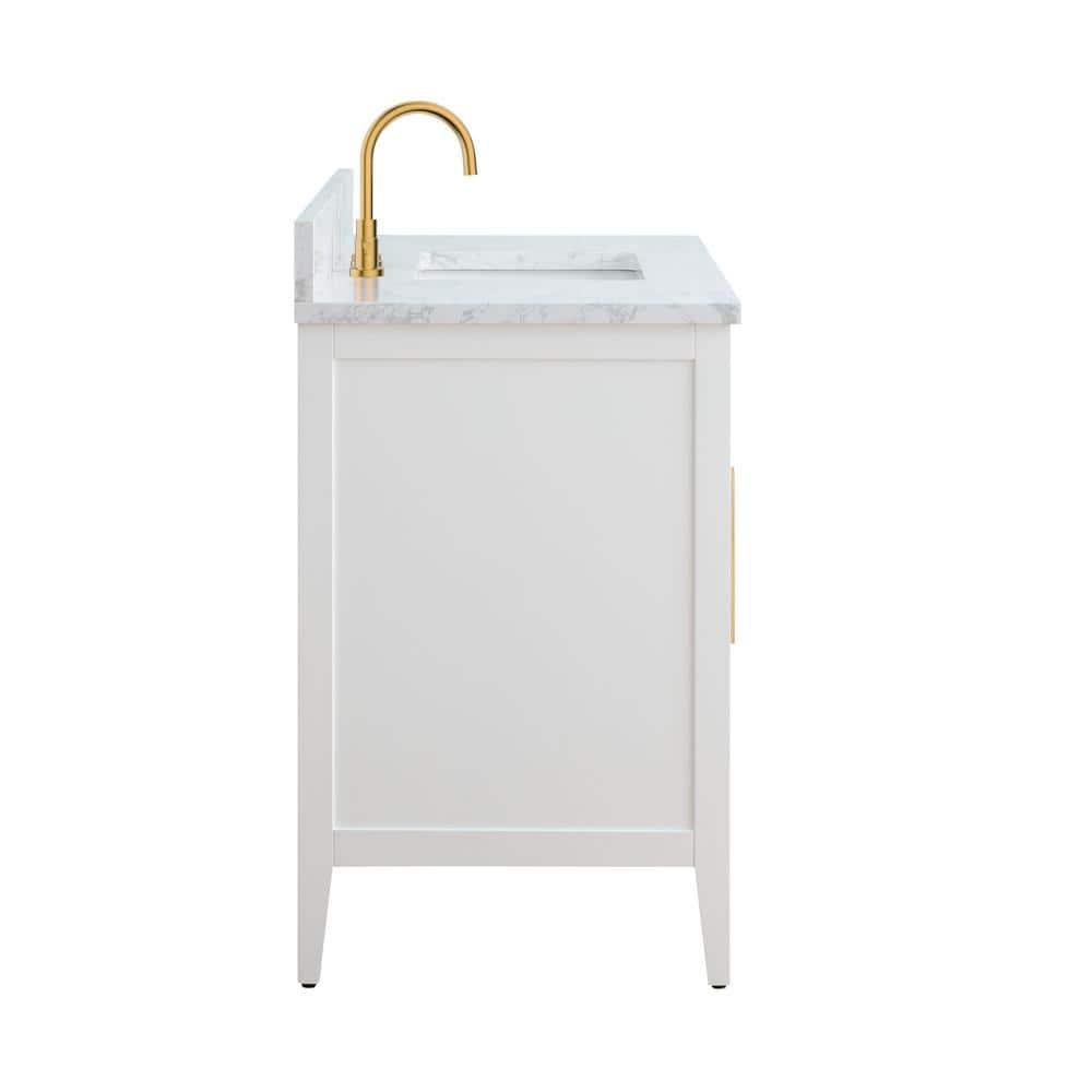 48'' Single Bathroom Vanity with Engineered Marble Top