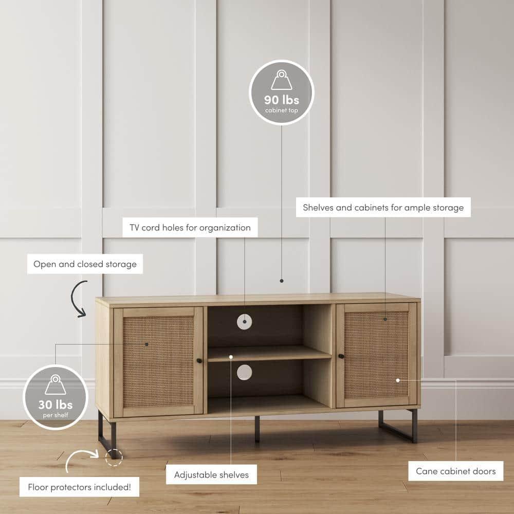 Mina TV Stand for TVs up to 55" (2-Piece Set)