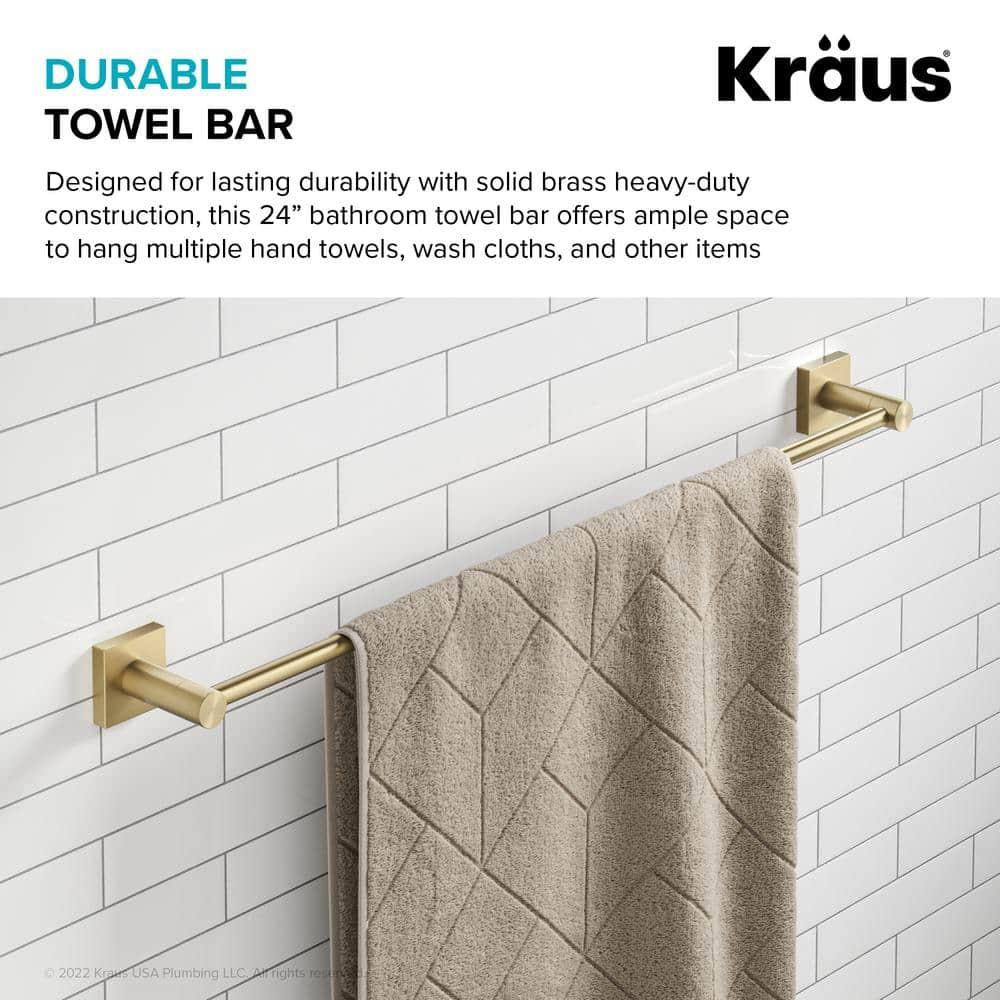 Ventus 25.38" Wall Mounted Towel Bar